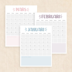 kalender 2028 att skriva ut