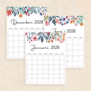 kalender 2028 att skriva ut