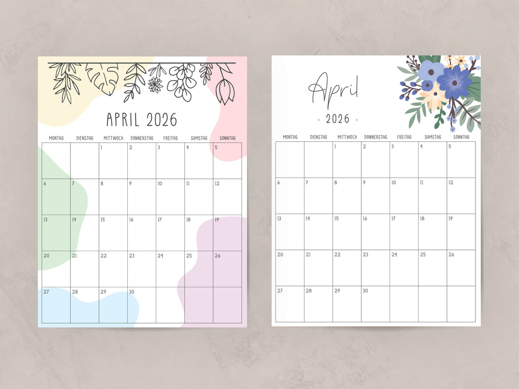 kalender april 2026
