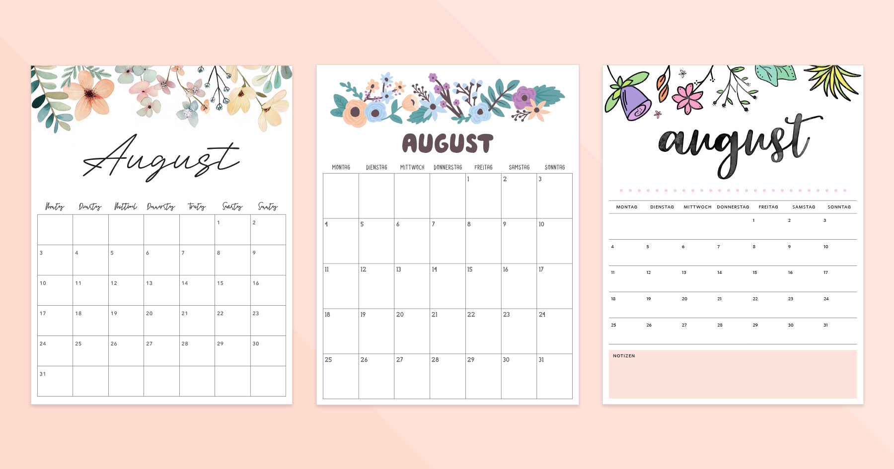 kalender august 2025