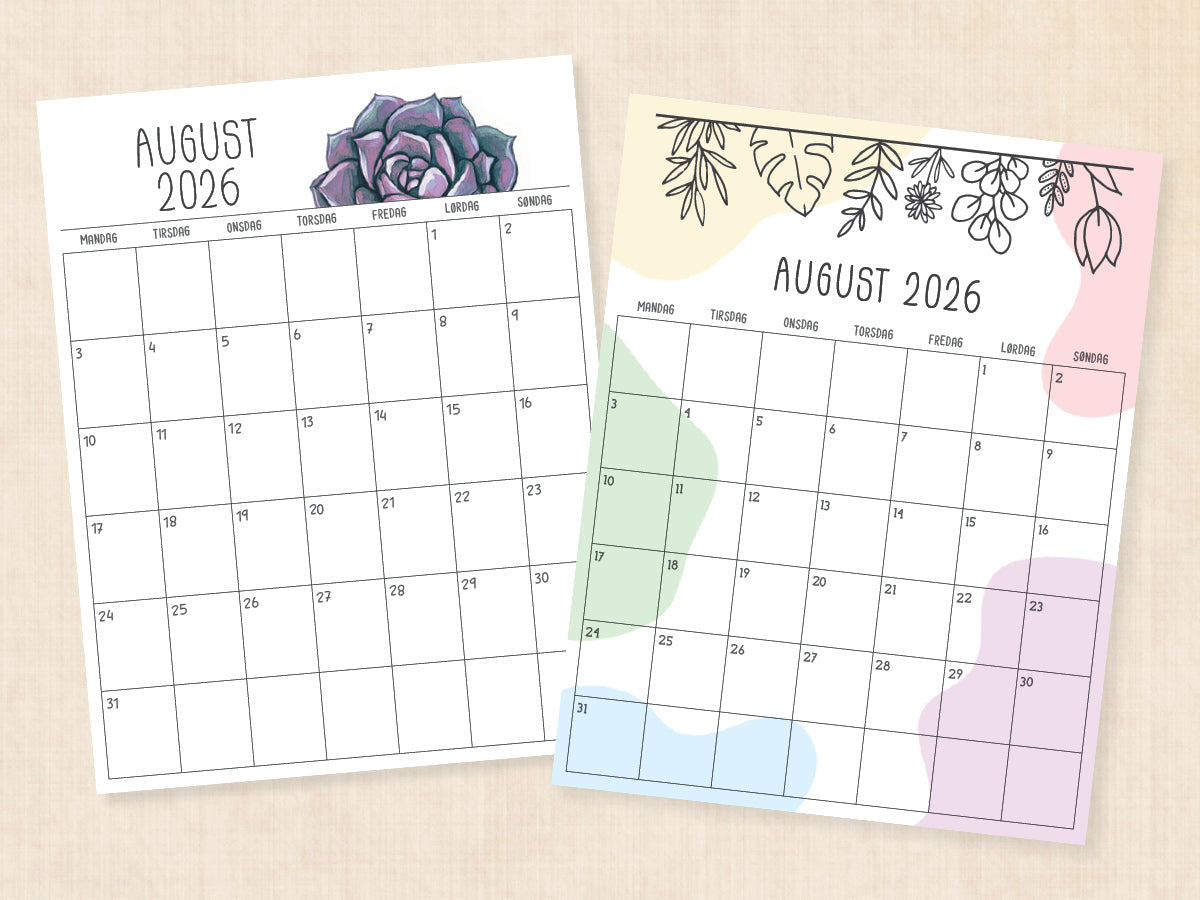 kalender august 2026 pdf