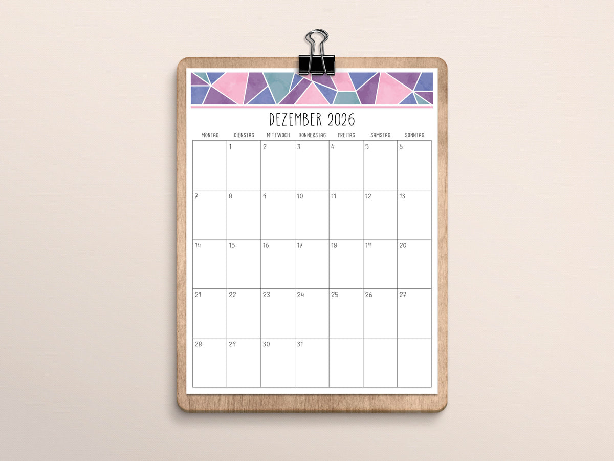 kalender dezember 2026
