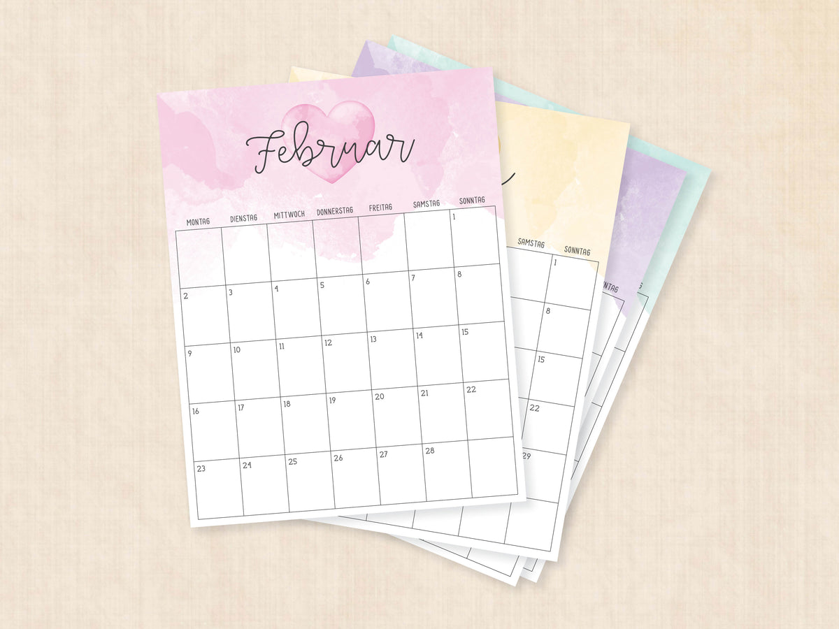 Kalender Februar 2026