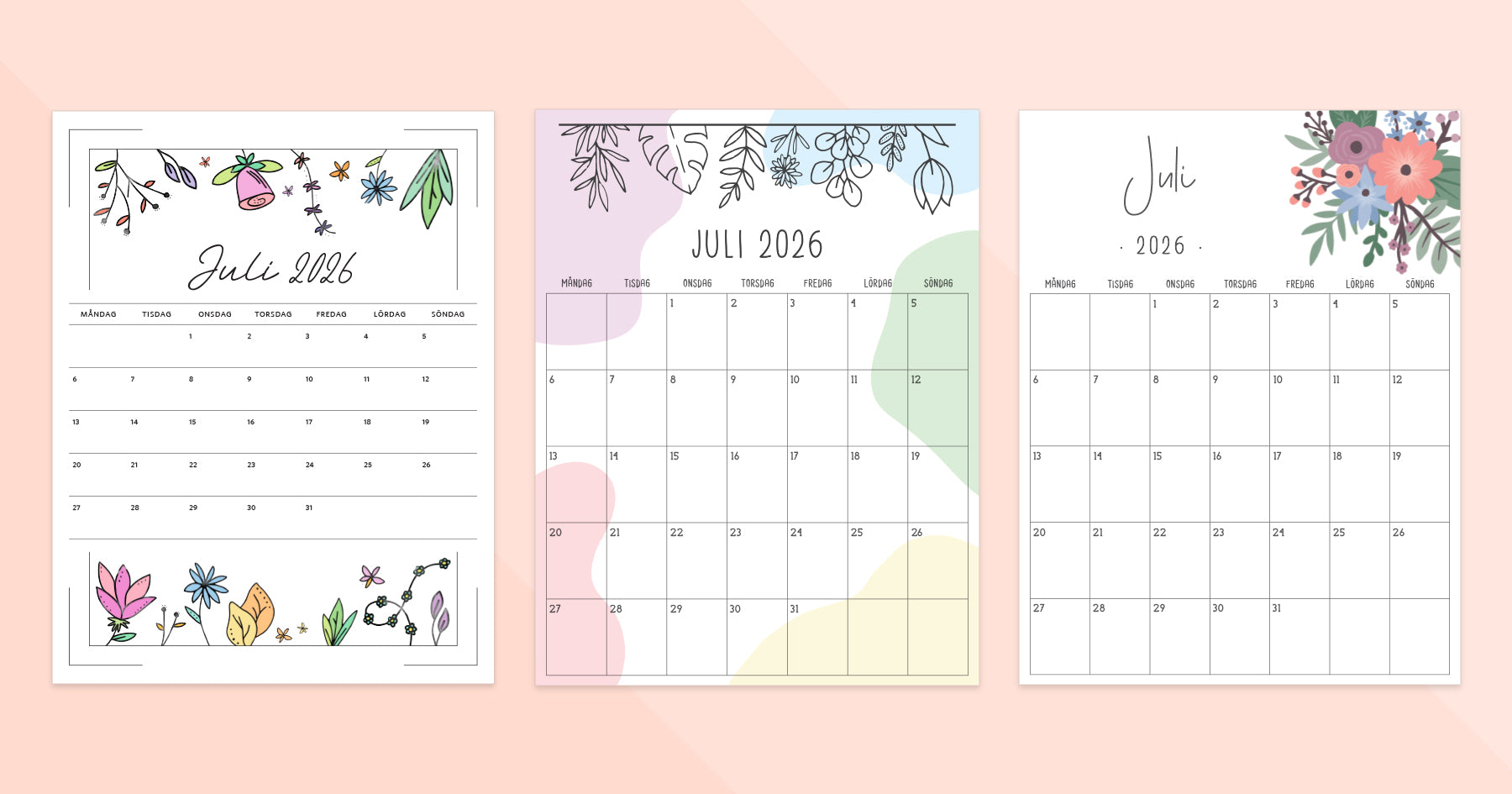kalender juli 2026