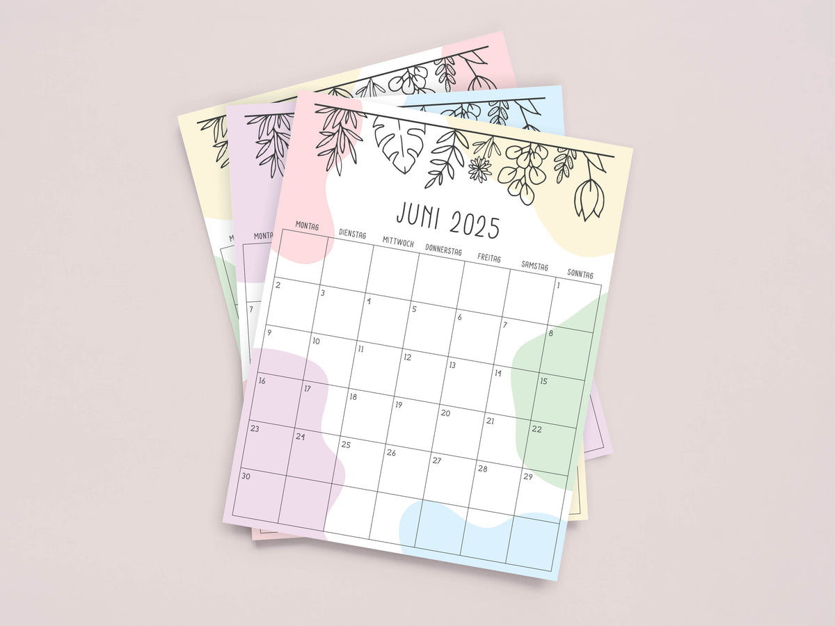 kalender juni 2025