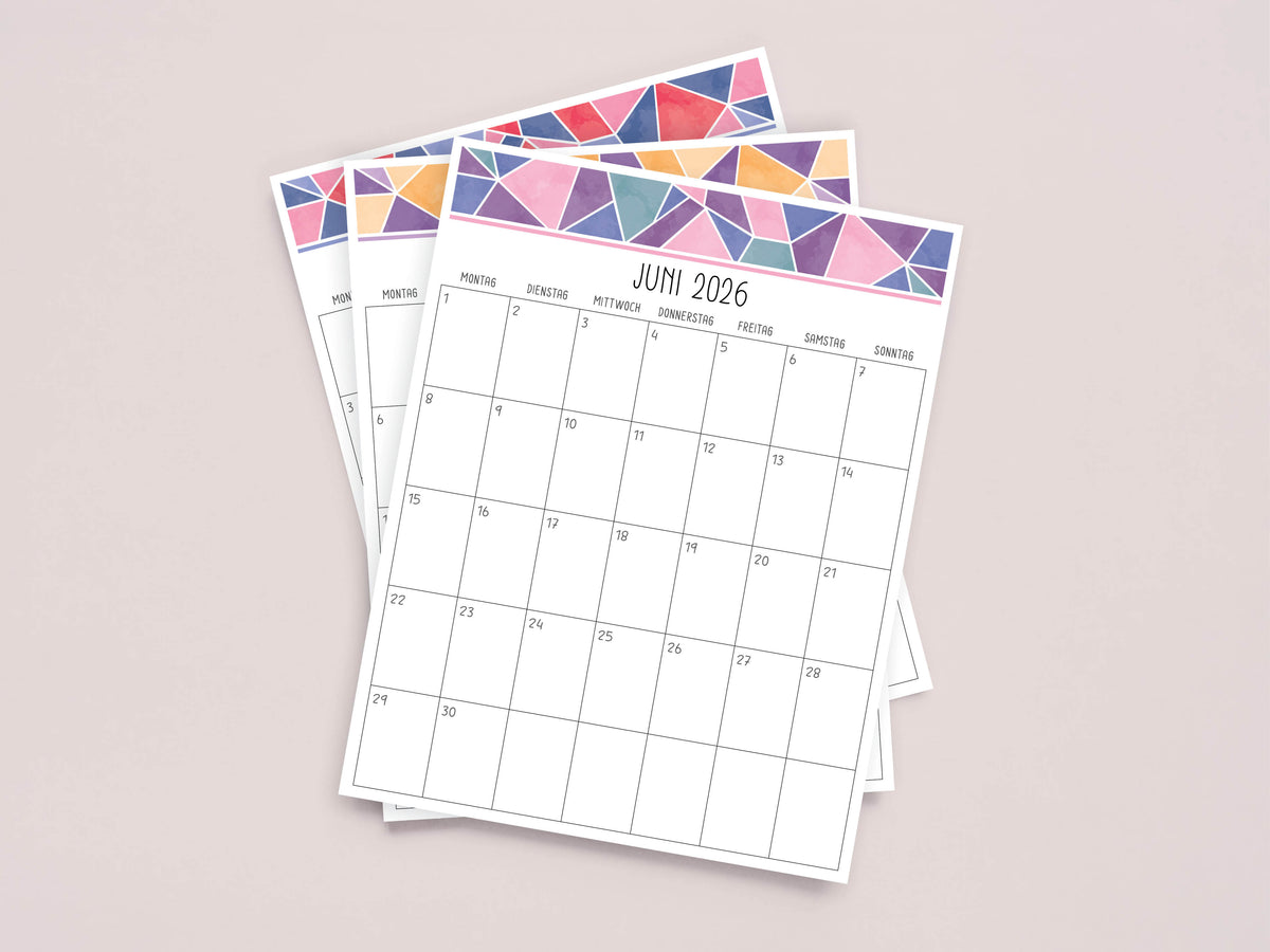 Kalender Juni 2026