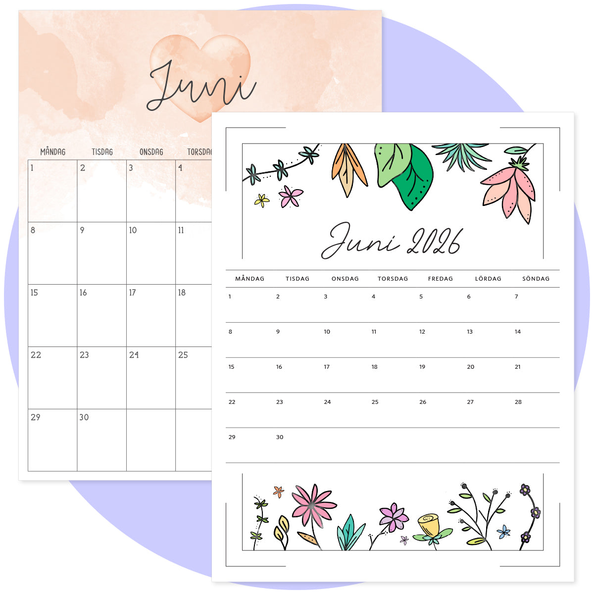 kalender juni 2026