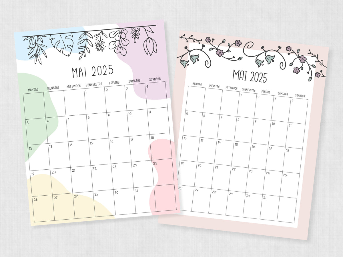 Kalender Mai 2025
