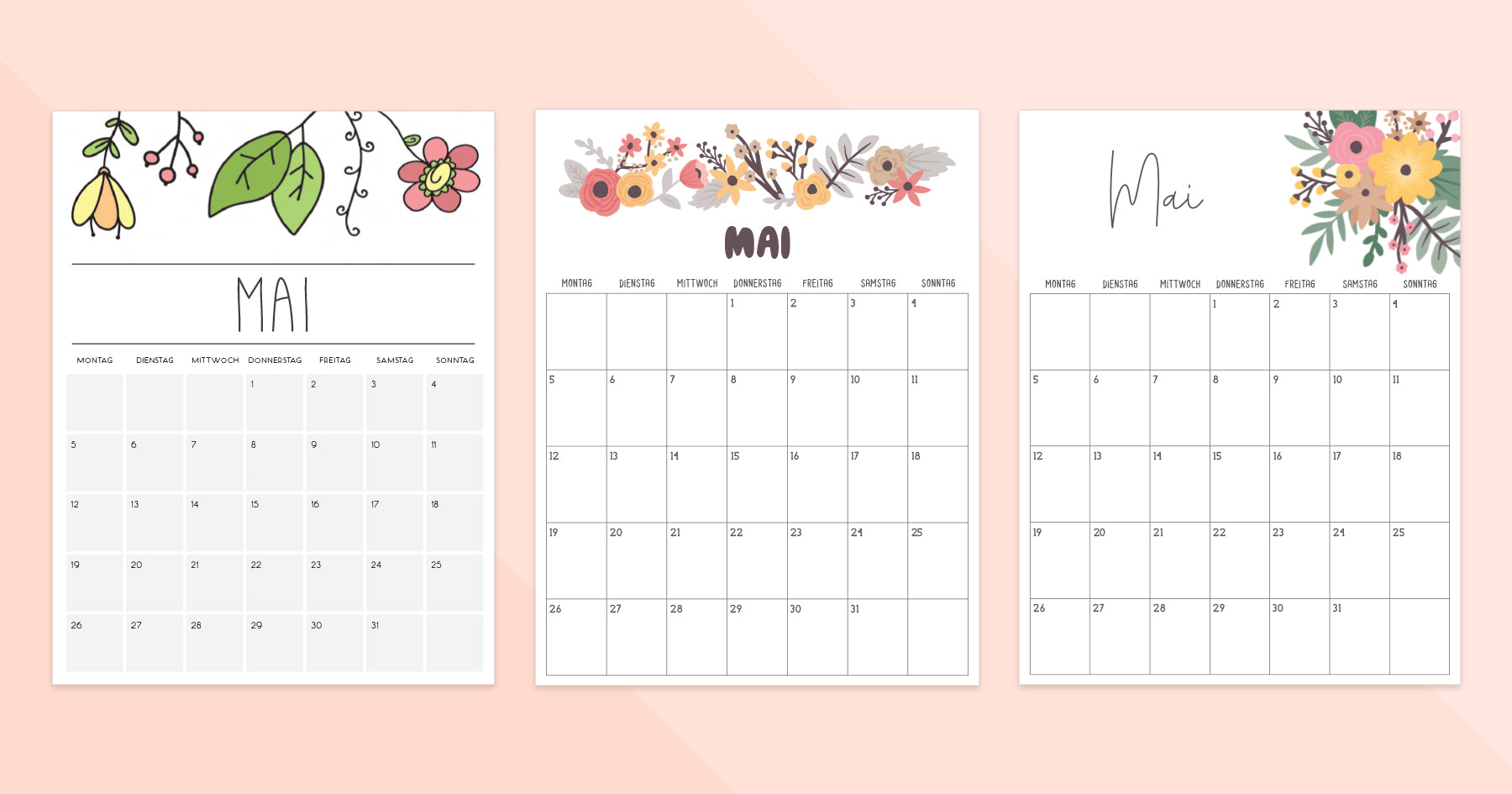 kalender mai 2025