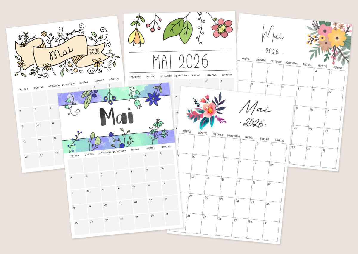 Kalender Mai 2026