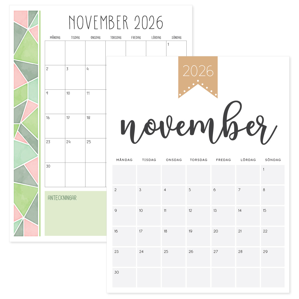 kalender november 2026