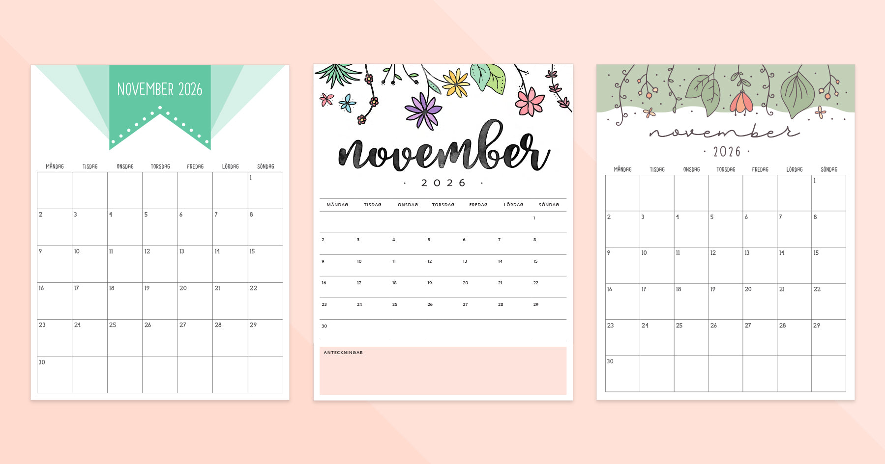 kalender november 2026
