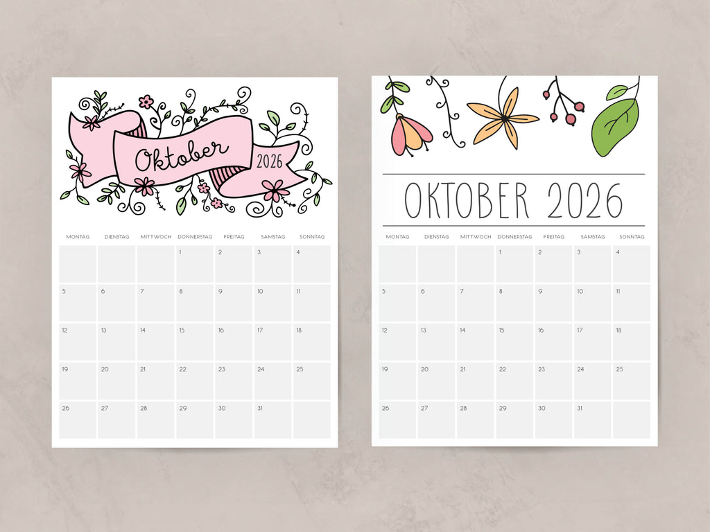 kalender oktober 2026