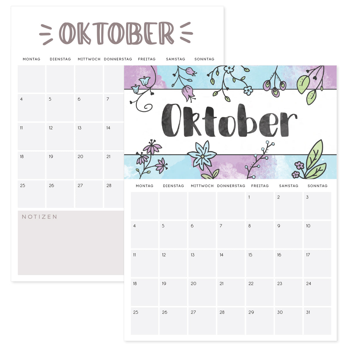 kalender oktober 2027