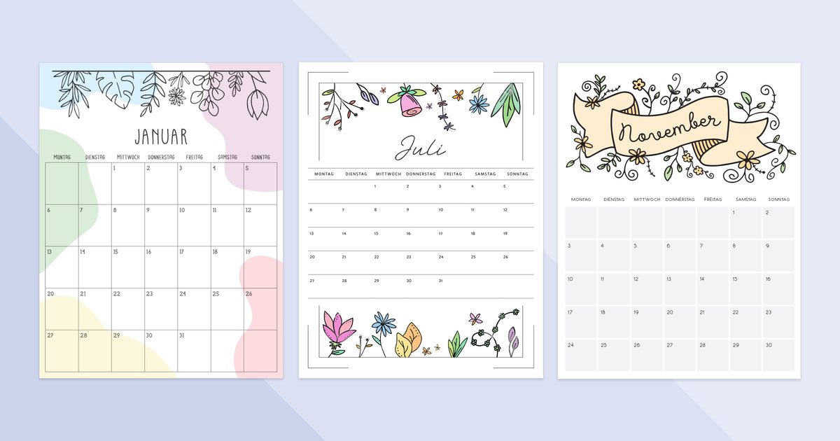 kalender pdf zum ausdrucken