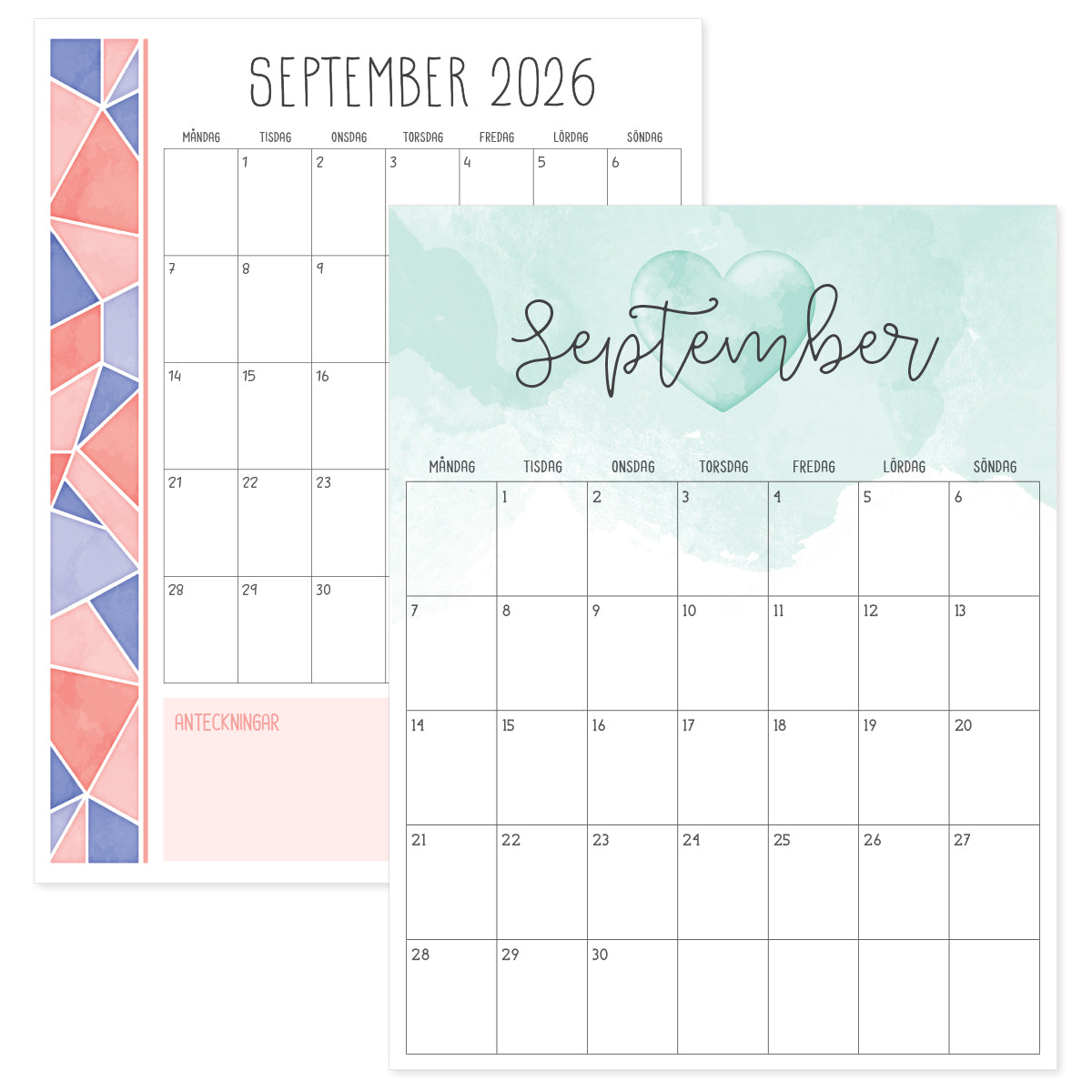 kalender september 2026