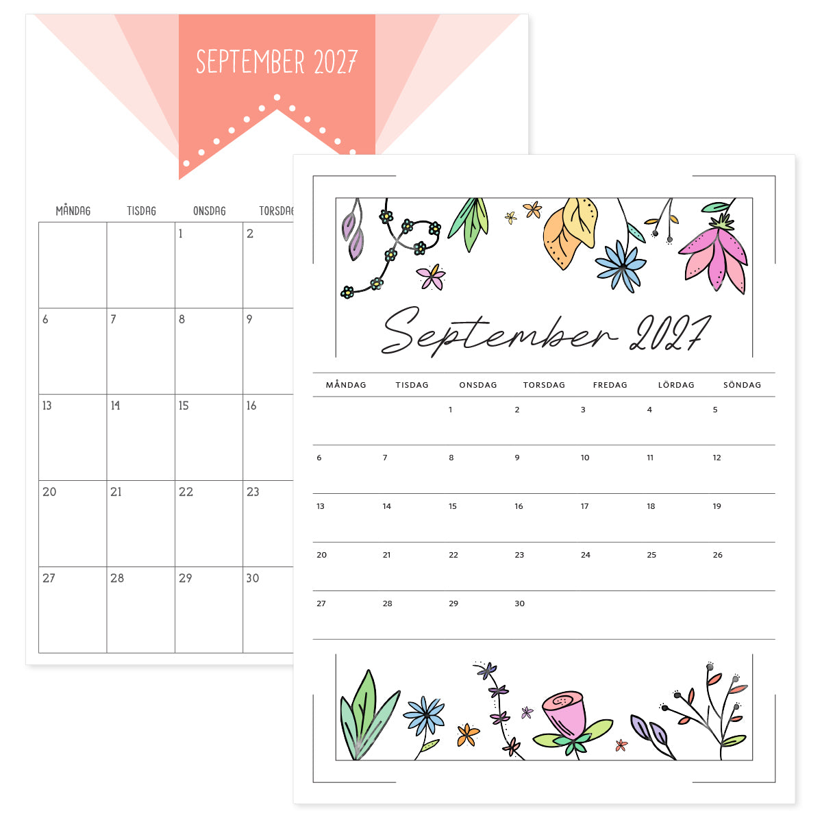kalender september 2027