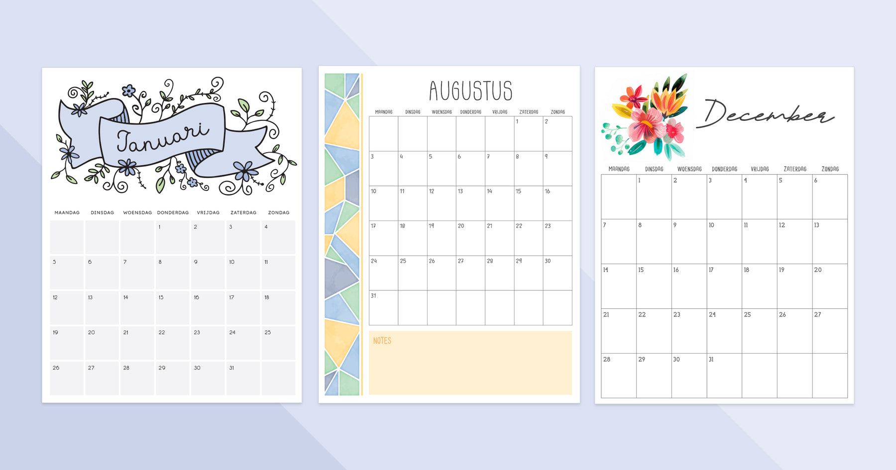 maandkalender