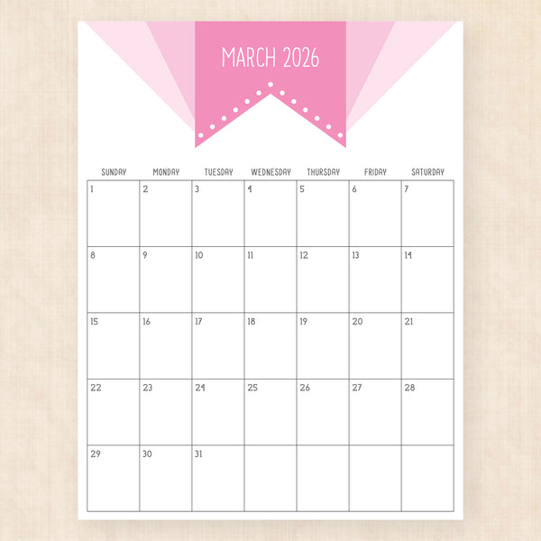 march 2026 calendar superhero soul