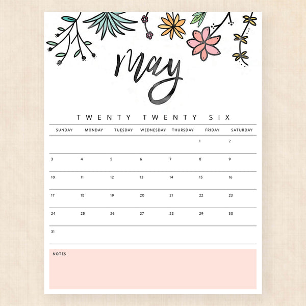  may 2026 calendar playful prairie
