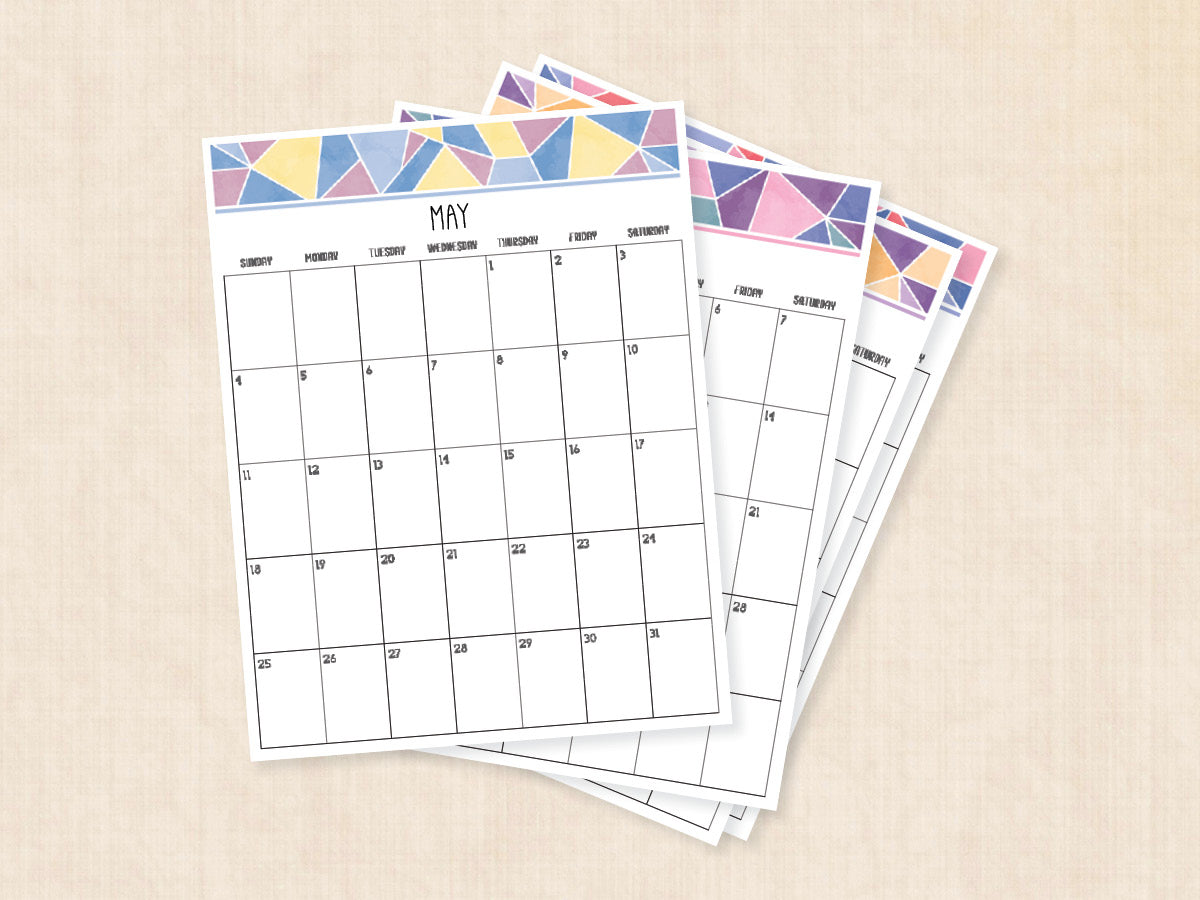 may calendar printable