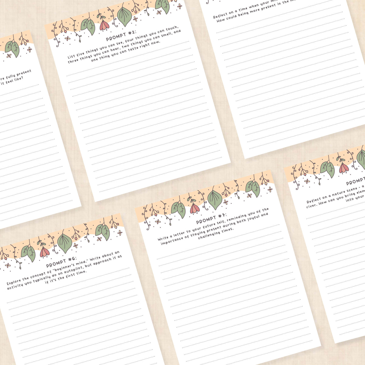 mindfulness journal prompts