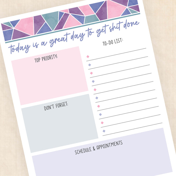 morning checklist