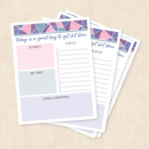 morning checklist
