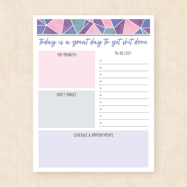 morning checklist