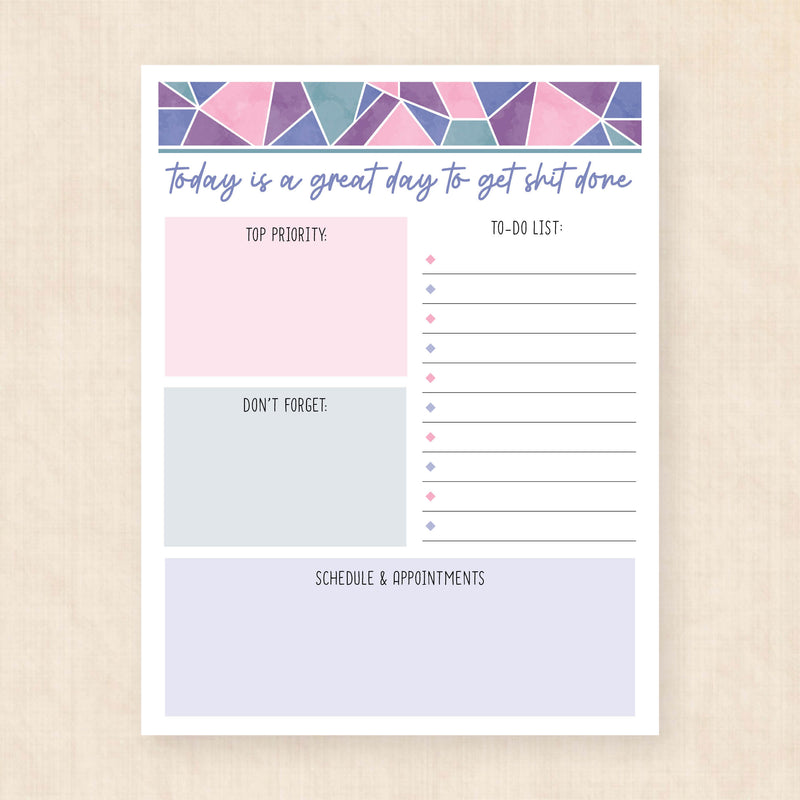 morning checklist