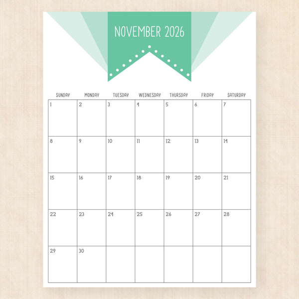 november 2026 calendar superhero soul