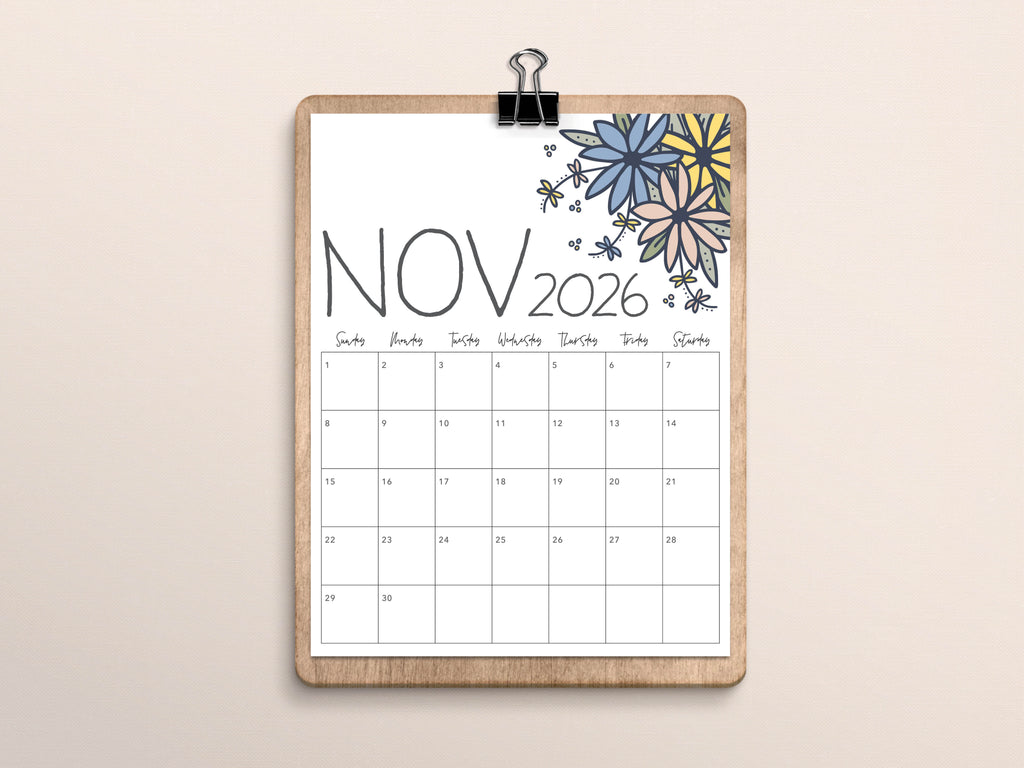 november 2026 calendar