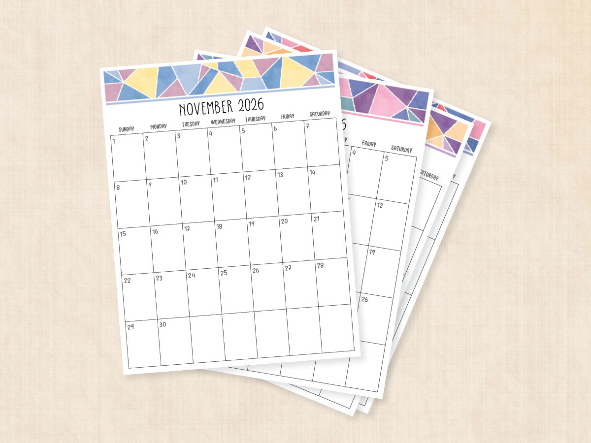 november 2026 calendar printable