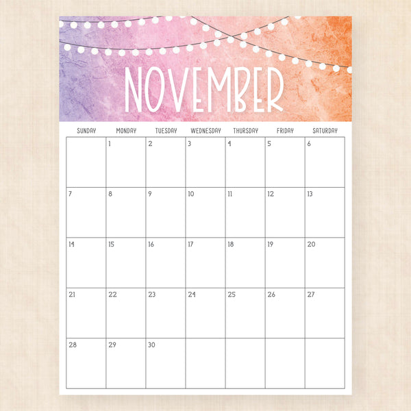 november 2027 calendar twilight twist