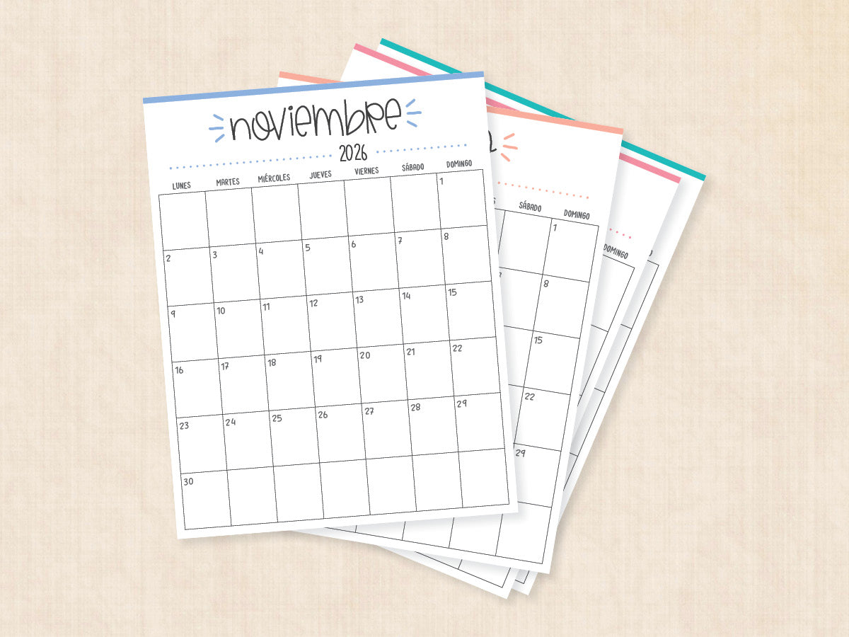 noviembre 2026 calendario