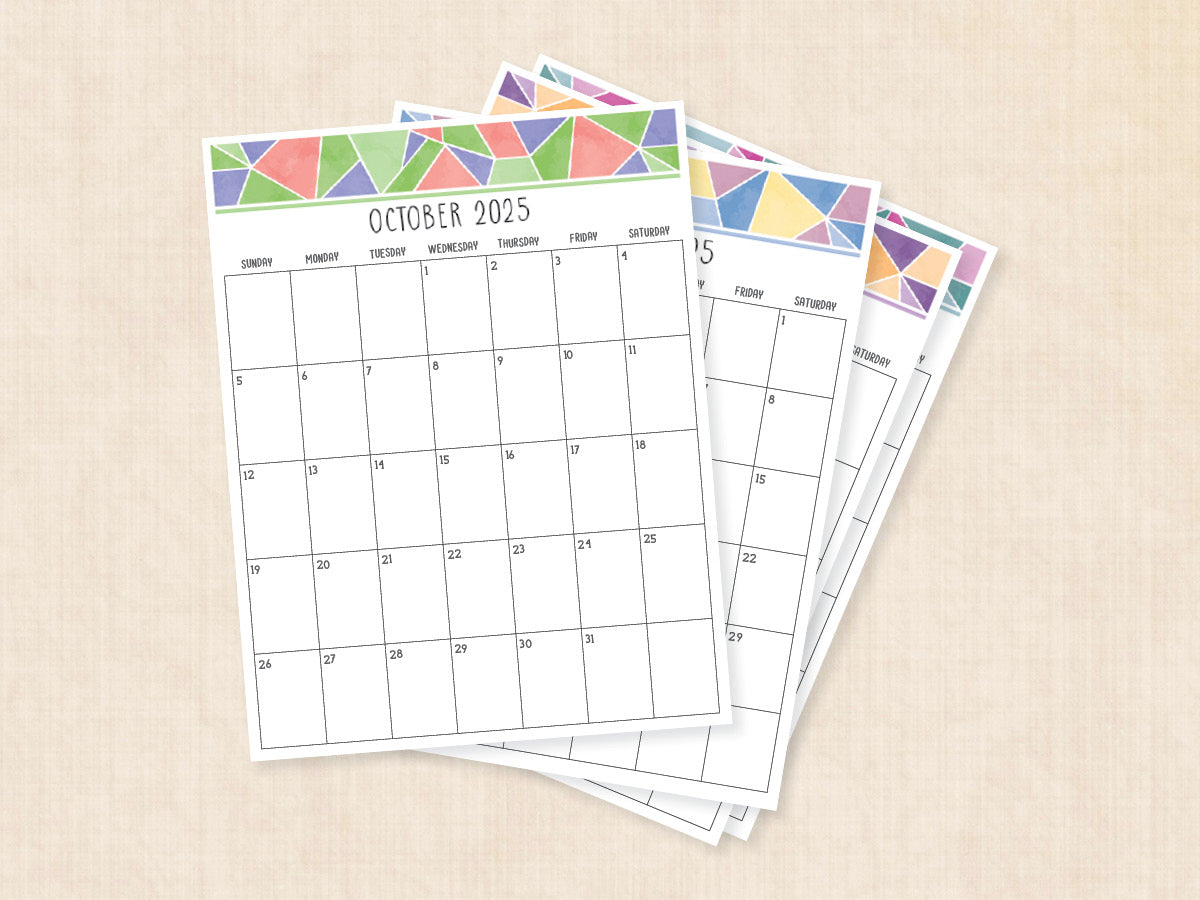 october 2025 calendar printable