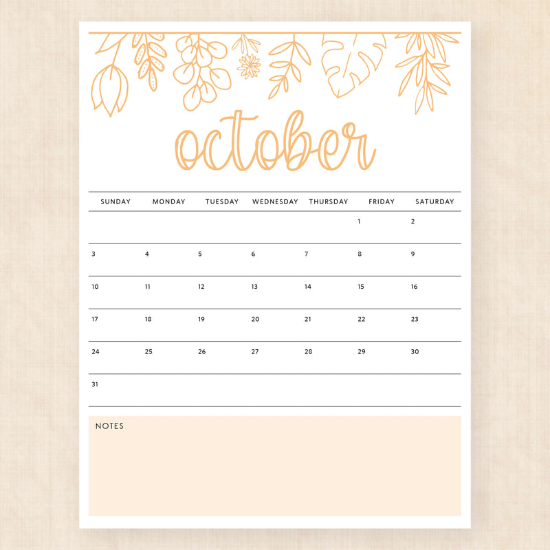 october 2027 calendar electric echo