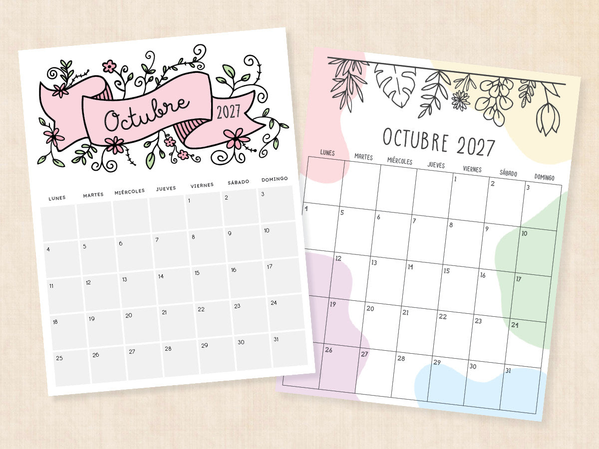 octubre 2027 calendario pdf