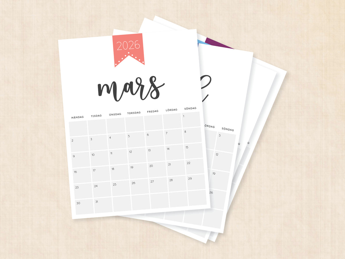pdf kalender mars 2026