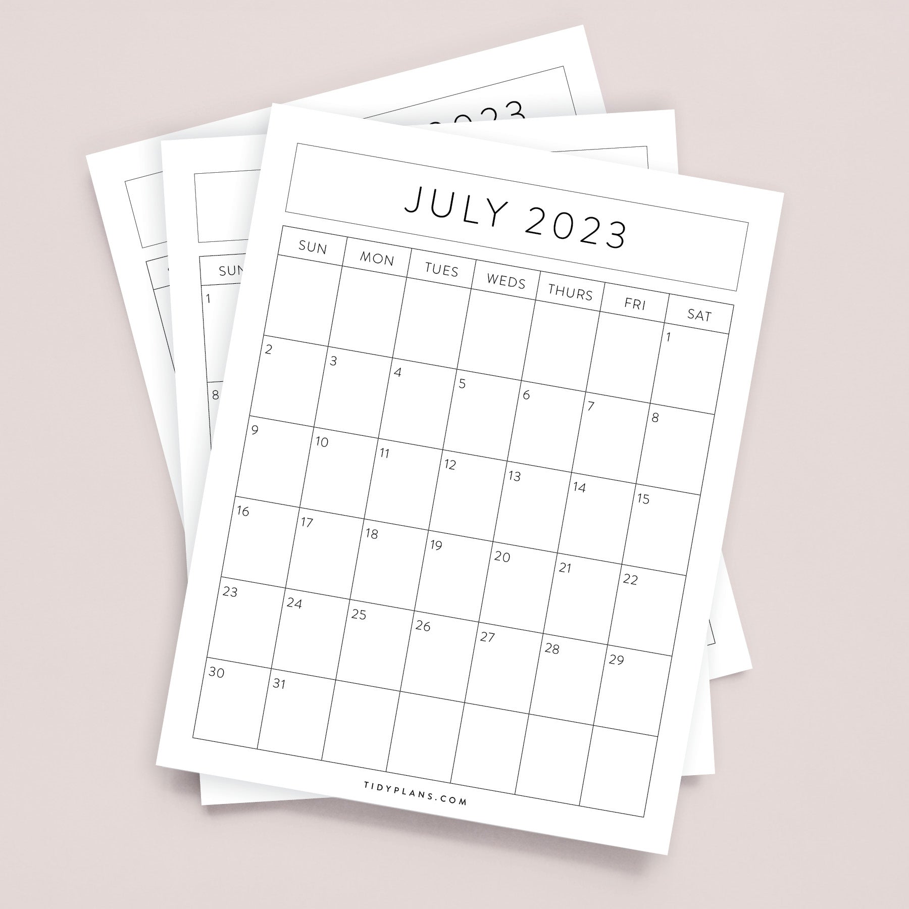 Printable 2023 Calendar