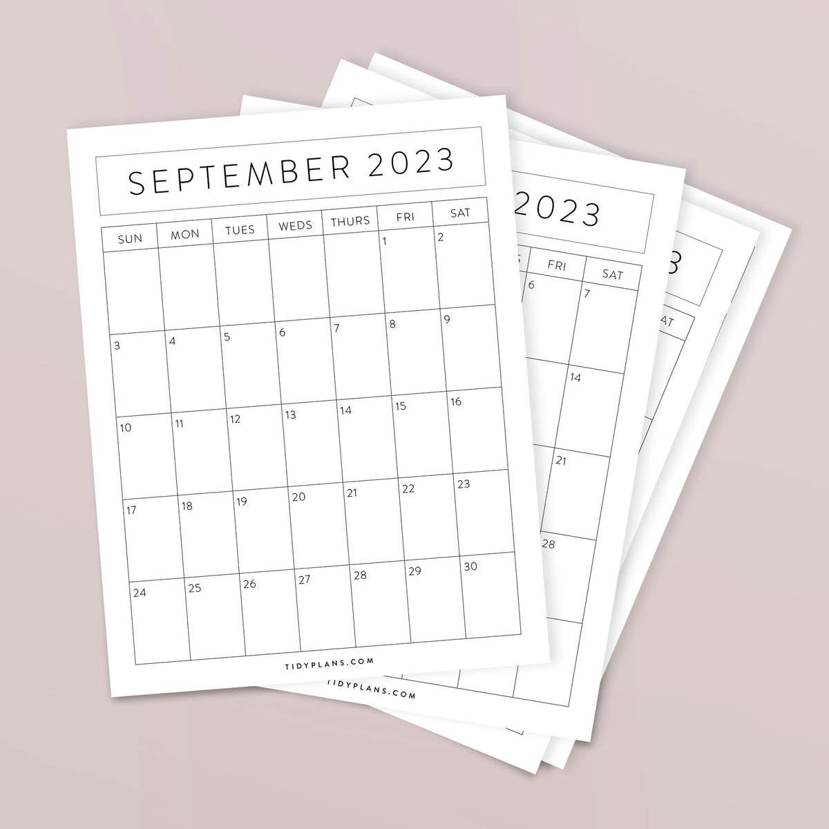 Printable 2023 Calendar