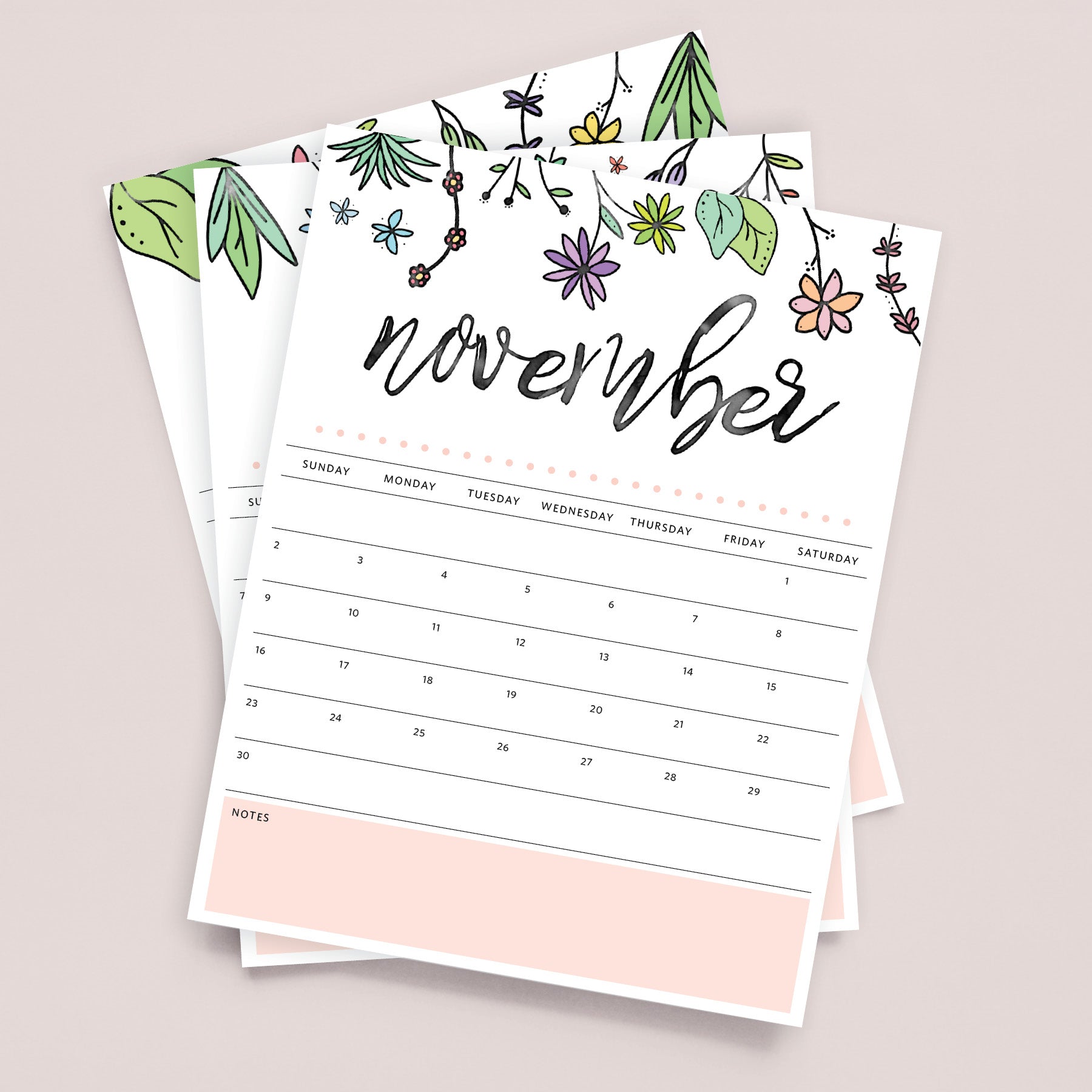 printable calendar