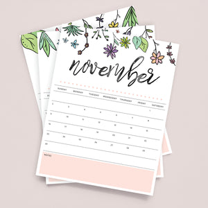 printable calendar