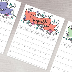 printable calendar