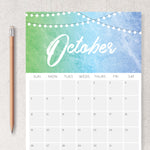 Load image into Gallery viewer, printable calendar
