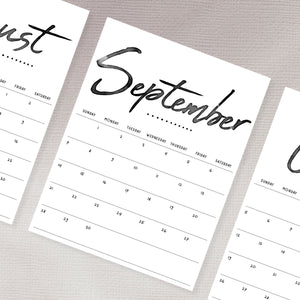 printable calendar