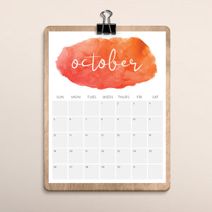 printable calendar