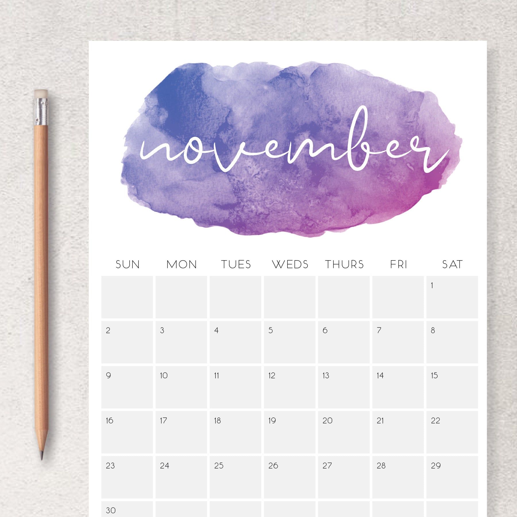 Printable Calendar