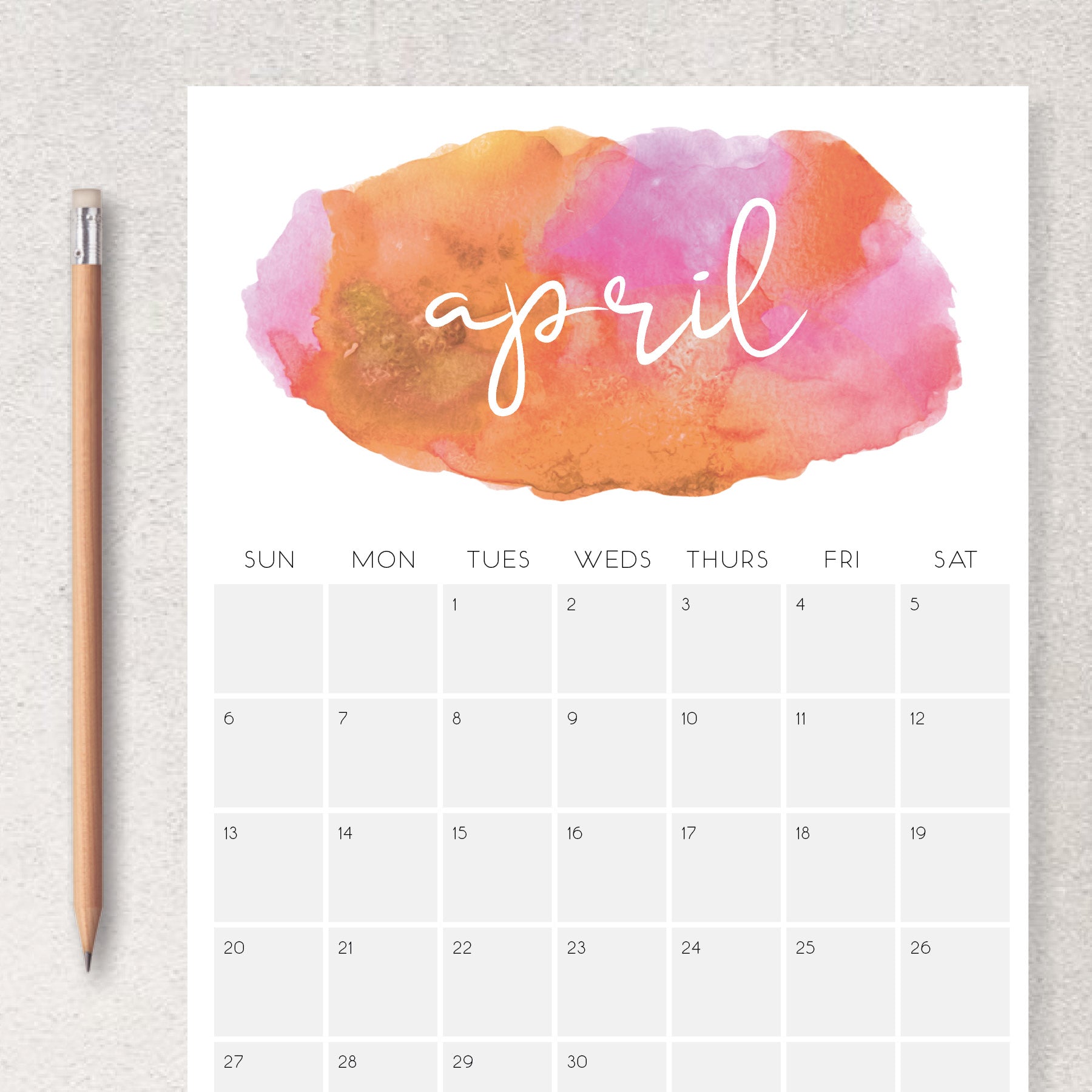 Printable Calendar