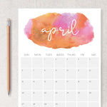 Load image into Gallery viewer, Printable Calendar
